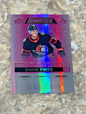 2021-22 UD Credentials Debut Ticket Access Shane Pinto #112 Senators /49