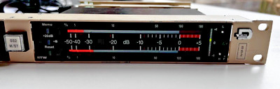 RTW 1019HLR 2 Kanal analog Peak Meter Loudness 19'' Rackmount HighEnd