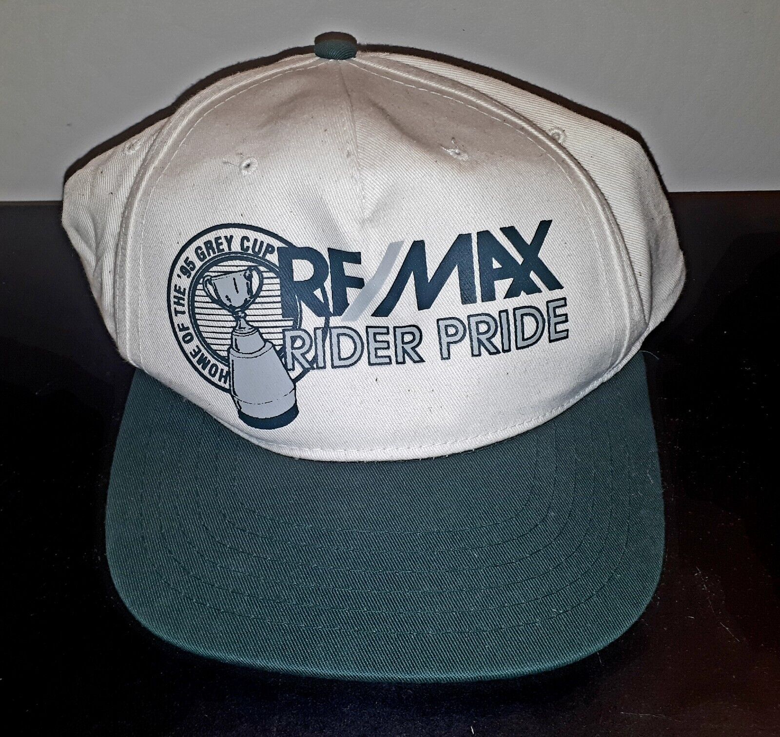 Saskatchewan Roughriders RE/MAX Promo Rider Pride 1995 Grey Cup / Hat Cap