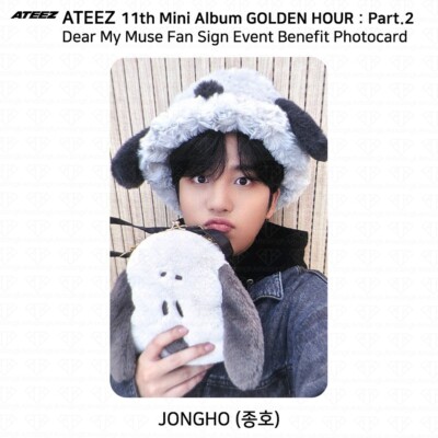 ATEEZ Golden Hour Part.2 DearMyMuse Fan Sign Event Benefit