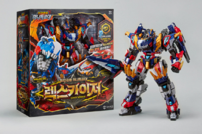Free Fedex] 2025 Korean Miniforce Dinoid REX KAISER Transformer