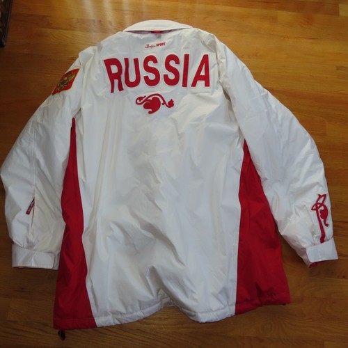 Rare 2002 SALT LAKE CITY TEAM RUSSIA Zippered (4XL) Heavy Winter Jacket OLYMPICS - Picture 8 of 12