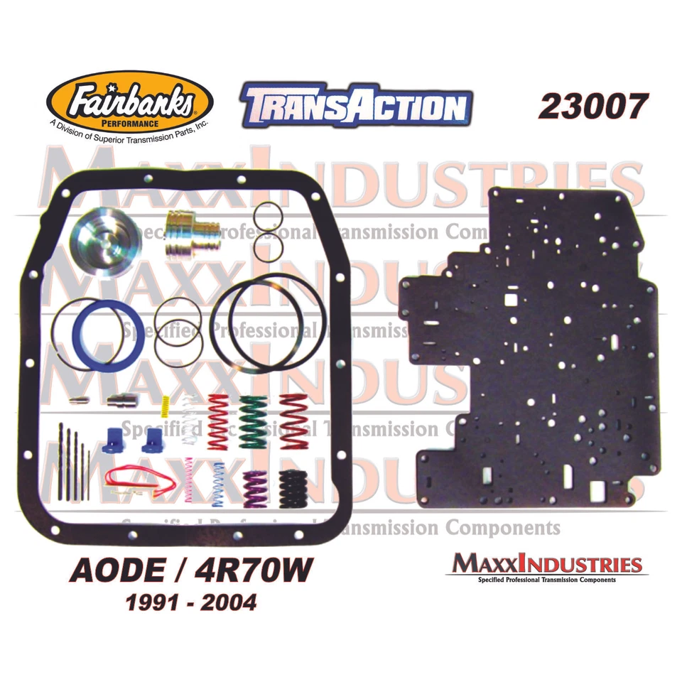 1992-UP AODE 4R70W 4R75 Ford Fairbanks TransAction Performance Valve body Shift - Image 2 of 3