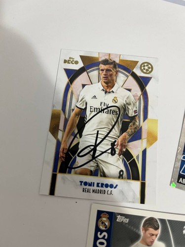 Topps Card Bayern München DFB Real Madrid T Kroos FULL Signed Signiert Autogramm - Bild 8 von 10