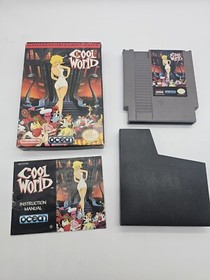 Cool World NES CIB (AUTHENTIC, RARE, TESTED AND WORKING)