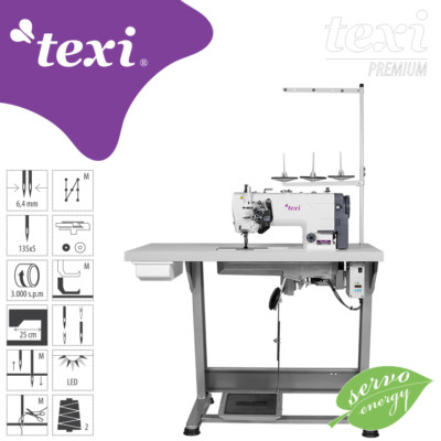 NEW Sewing Machine TEXI TWIN MS PREMIUM EX  Lockstitch Automatic  + Table !!!!