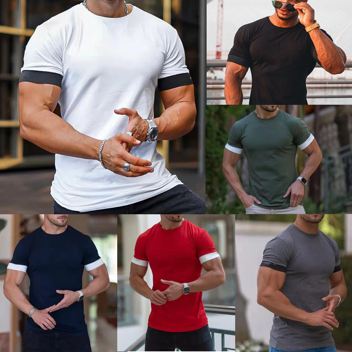 men's athletic fit t shirts
