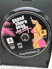 GRAND THEFT AUTO VICE CITY PS2 Game - PlayStation 2 RESURFACED DISC