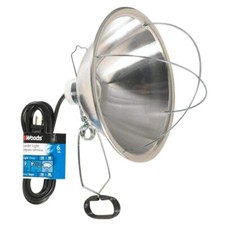 300W 6 ft Brooder Clamp Work Light Heat Lamp 18/2 SJTW 10" Reflector Bulb Guard