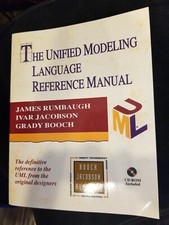 The Unified Modeling Language Reference Manual UML Like New CD-ROM Included