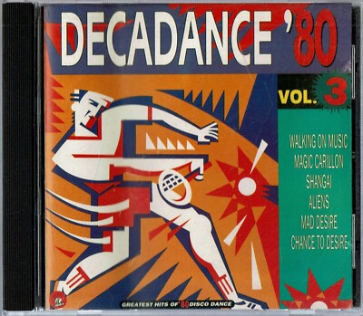 Decadance '80 Vol. 3 - Radiorama - Rose - Webo - CD   1991