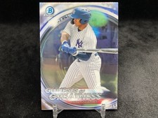 JASSON DOMINGUEZ 2020 BOWMAN CHROME #GOG-JD GLIMPSES OF GREATNESS INSERT / NYY