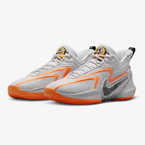 Nike Cosmic Unity 2 Men's Sneakers Wolf Gray Orange Sz 9.5 DH1537 004 - Picture 2 of 9