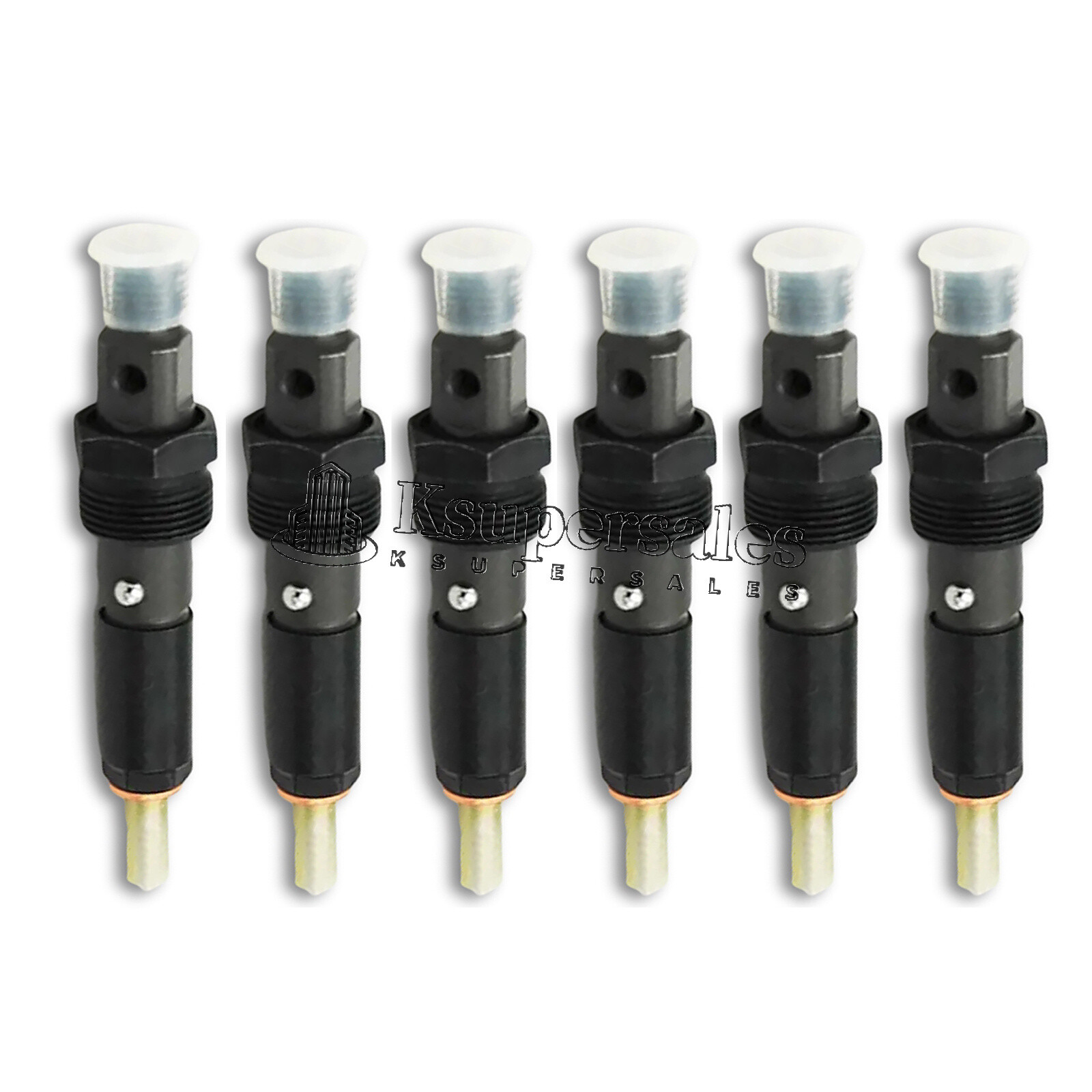 6pcs Fuel Injector 3802327 3902969 3909454 For Cummins B4.5 4BT 