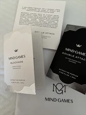 Mind Games Double Attack & Blockade Extrait De Parfum Spray Sampler Set + Pouch