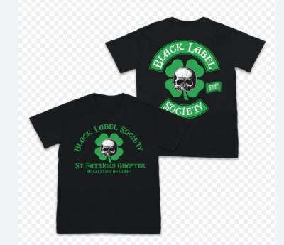 Black Label Society SDMF Black On Black Long Sleeve Tee