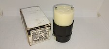 Leviton 2423 20 Amp 250 Volt 3-Phase NEMA L15-20R Locking Connector NEW