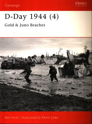 D-DAY 1944 GOLD & JUNO BEACHES BRITISH 50TH CANADIAN 3RD DIV NORMANDY OVERLORD W