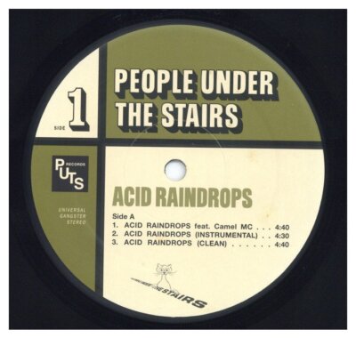 洋楽 People Under The Stairs - Acid Raindrops People Under The Stairs - Acid Raindrops '02 12