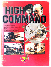 HIGH COMMAND by FRANK BELLAMY  a distressed 1981 30x22cm 88 pge ex-lib HB