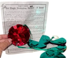 HOT MYLAR BALL PRODUCTION GARLAND Magic Trick Color Change 6 Flower Pop Open