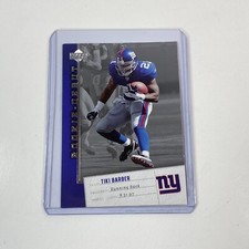 2006 Upper Deck #64 Tiki Barber RB Rookie Football New York Giants NM OR BETTER