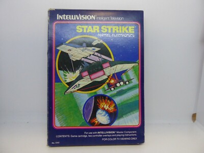 Jeu Vidéo Zaxxon Pour Mattel Intellivision - Boîte, Notice, Jeu (sans Overlays)