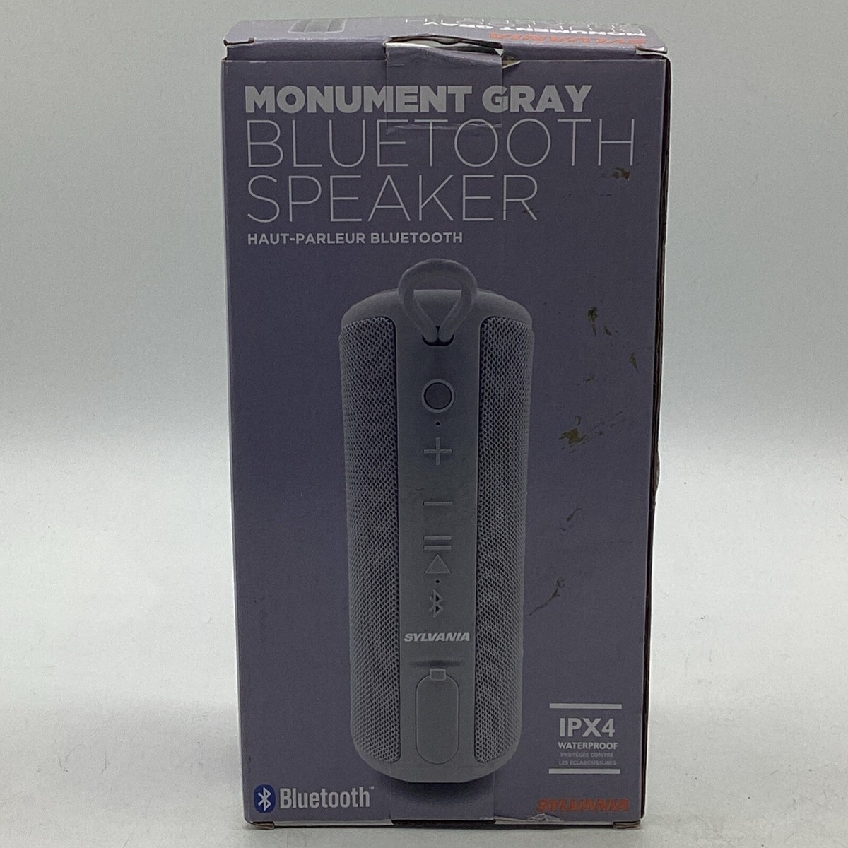 Sylvania Ipx4 Waterproof Speaker Sylvania Rugged Bluetooth Speaker