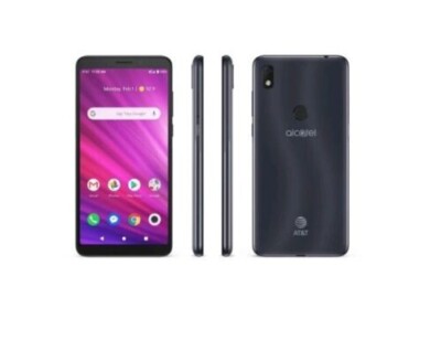 BRAND NEW AT&T Alcatel Axel Prepaid Smartphone GSM Locked 32gb  Android