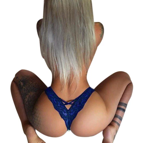 Paquete de 1/6 bragas de encaje para mujer tanga ropa interior transparente lencería - Imagen 11 de 17