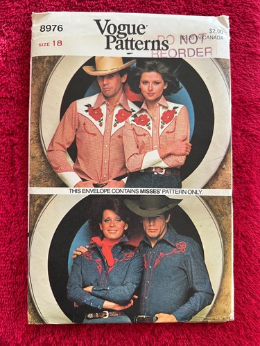 Vogue Patterns (W) ~ All Patterns are Size 18 ~ ~ ~ Listing 8245 - Picture 6 of 7