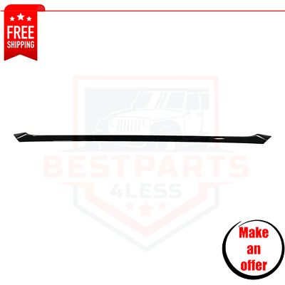 New Front Bumper Trim 620769PM0A black for 2018-2019 Nissan