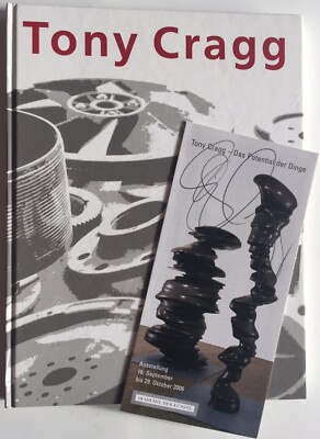 Anthony Cragg Signed Flyer Original Signed Signature Autograph