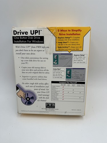 Vintage Drive Up! One Button Disk Drive Installation For Windows - Picture 2 of 3