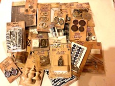 Tim-Holtz-Idea-ology-Embellishments-Metal-Mixed-Media-YOUR CHOICE-FREE SHIPPING