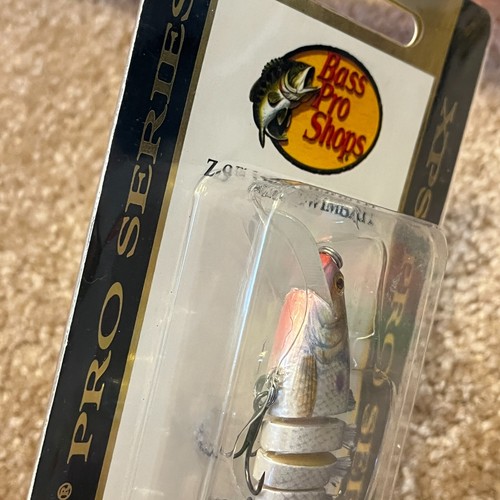 NEW Bass Pro Z-9 Gray Shad Mini Swimbait XPS Fishing Lure Jointed Crankbait - Picture 3 of 8