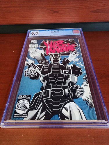 EXCELLENT! Iron Man #282 1992 1st Full Appearance of War Machine CGC 9.4 GRADED