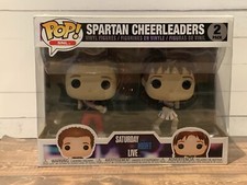 Image of NIB Funko Pop! **SNL SPARTAN CHEERLEADER* 2 pk Vinyl Figures Saturday Night Live