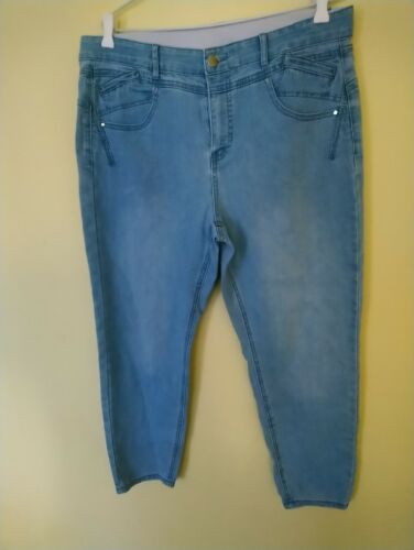 Rockmans Beaut Blue Jeans Sz 16