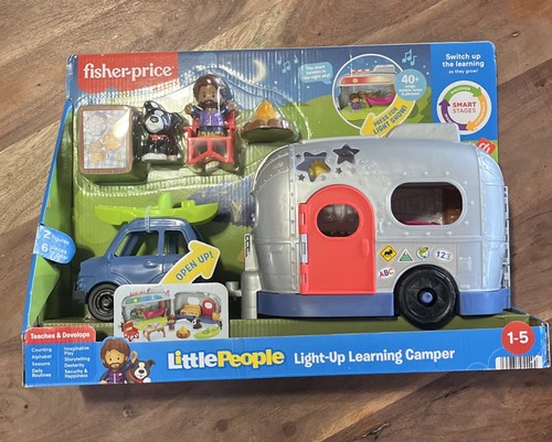 Fisher-Price Little People Light-up Learning Camper New - 第 1/7 張圖片