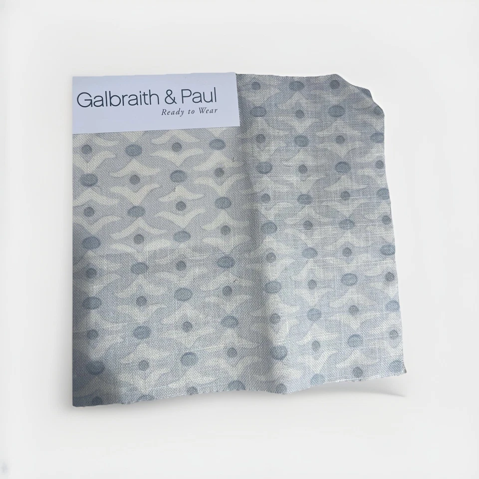 Galbraith & Paul Tusk Fabric Swatches Lot of 3 – Logan White Linen – TK-218 - Image 2 of 4