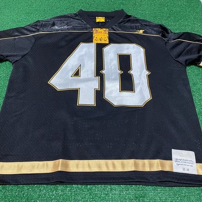 Size XL - Bruce Lee x Shoe Palace Be Water #40 Jersey Black Yellow Mesh BLMJ401