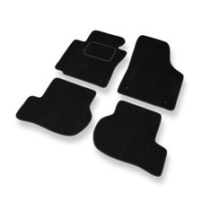 Fu&szlig;matten Velours f&uuml;r VW Volkswagen Eos (2006-2015) Automatten Schwarze