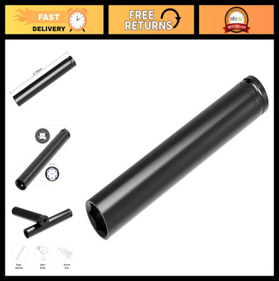 24mm Deep Impact Socket 1/2'' Drive, 6-Point CR-V Steel, 6'' Length, Metric Tool