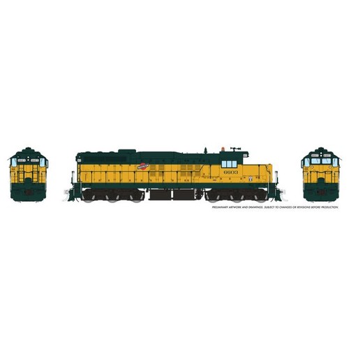 Trenes Rapido 050218 HO EMD SD9 (DC/Silencioso) Chicago y North Western #6603 | Zustand: New