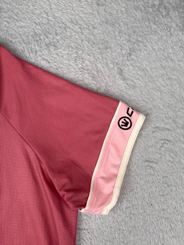 Camiseta deportiva de ciclismo Canari para mujer 3XL XXXL rosa 1/4 cremallera manga corta bolsillos traseros Foto 2 de 4