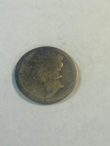 1917-P MERCURY DIME AG About Good $1.25 ebay Shipping L-14