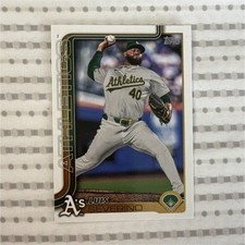 Topps 2025 Series 2 Luis Severino #437 Oakland Athletics Baseball Card