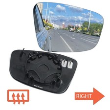 Spiegelglas rechts f&uuml;r Skoda Fabia III NJ3 14-21 Spiegel Glas Asph&auml;risch Heizung