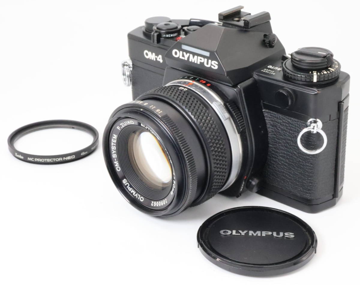 Read! [Near Mint!] Olympus OM-4 SLR 35mm Film Camera 50mm F/1.8